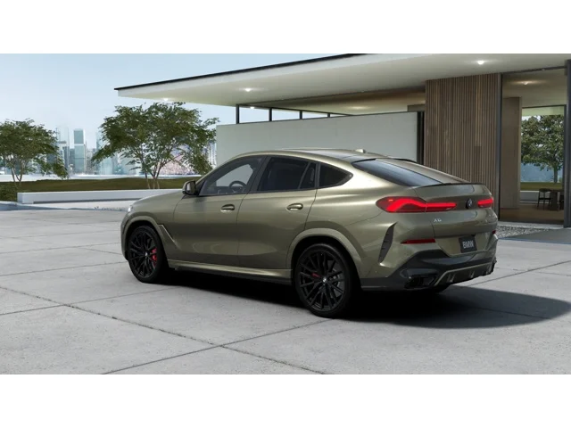 New 2027 Manhattan Green Metallic BMW X6 40i image 2