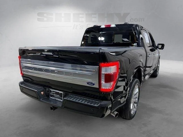 Used 2023 Agate Black Metallic Ford Limited image 13