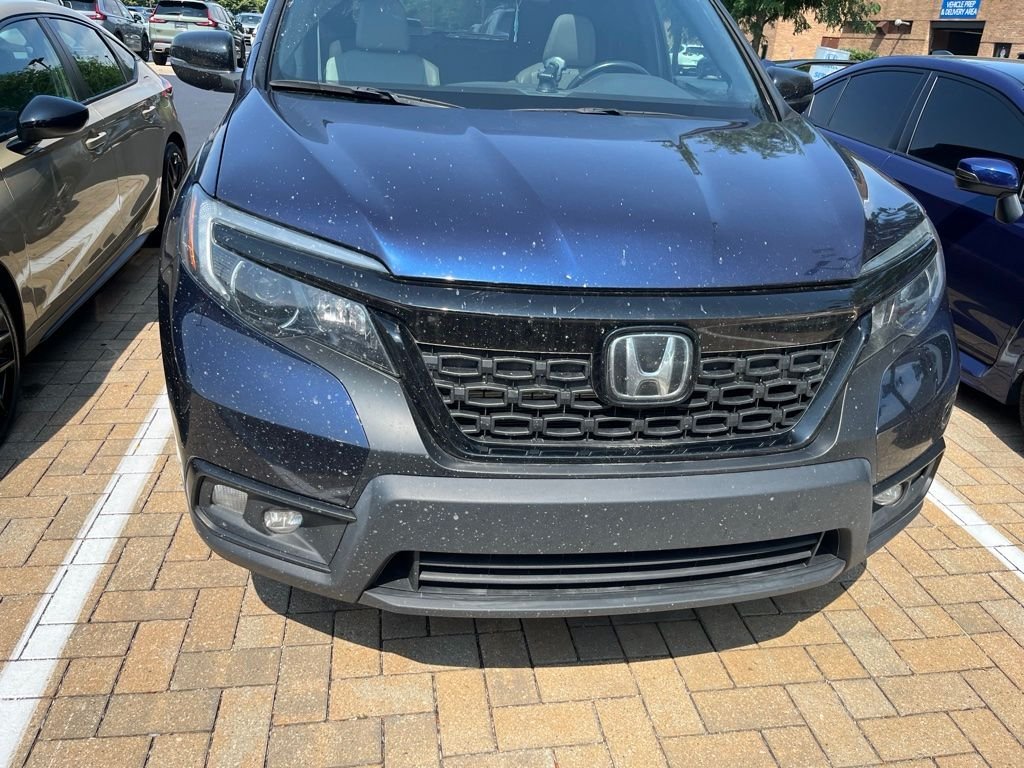 Certified Used 2021 Obsidian Blue Pearl Honda EX-L image 4