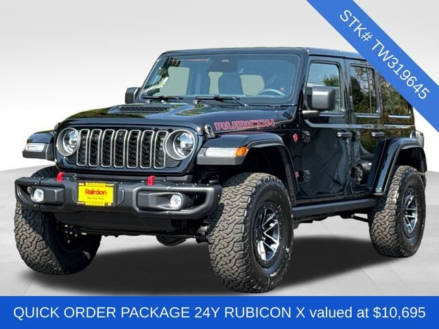 New 2026 Black Clearcoat Jeep Rubicon X image 2