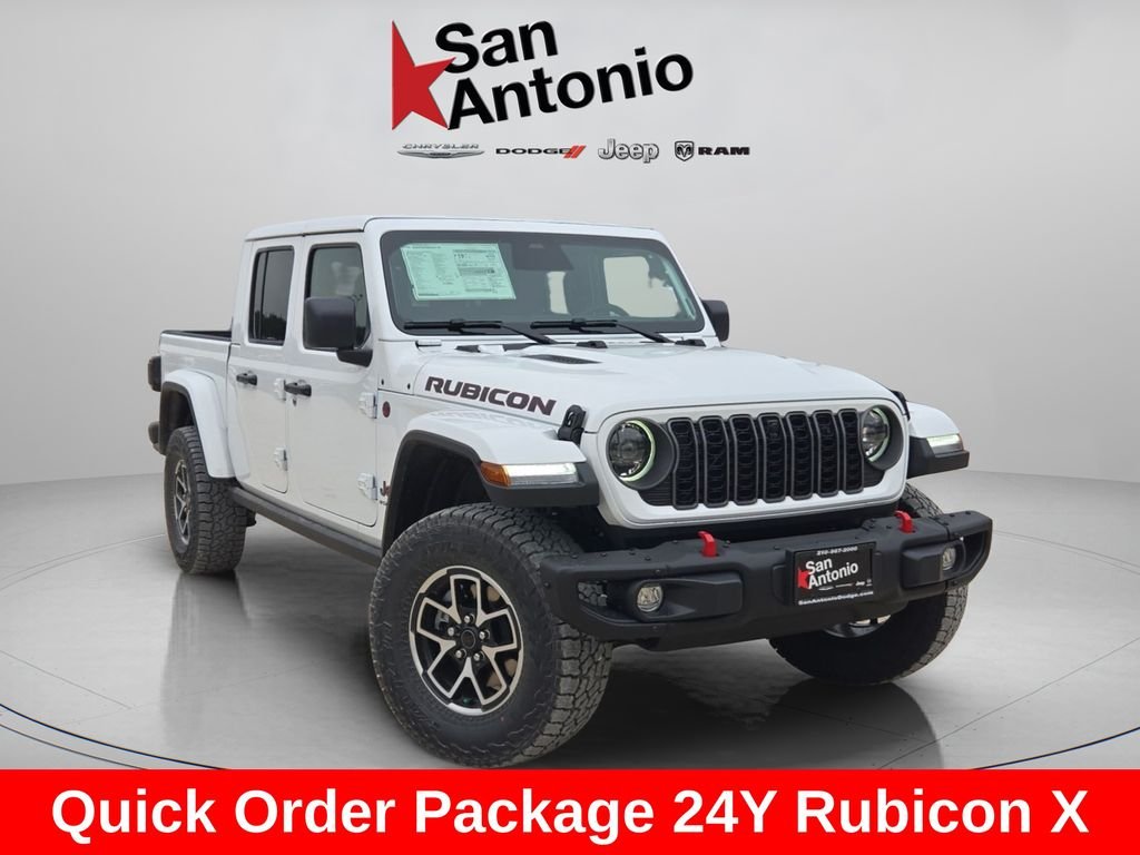New 2026 Bright White Clear-Coat Exterior Paint Jeep Rubicon X image 2