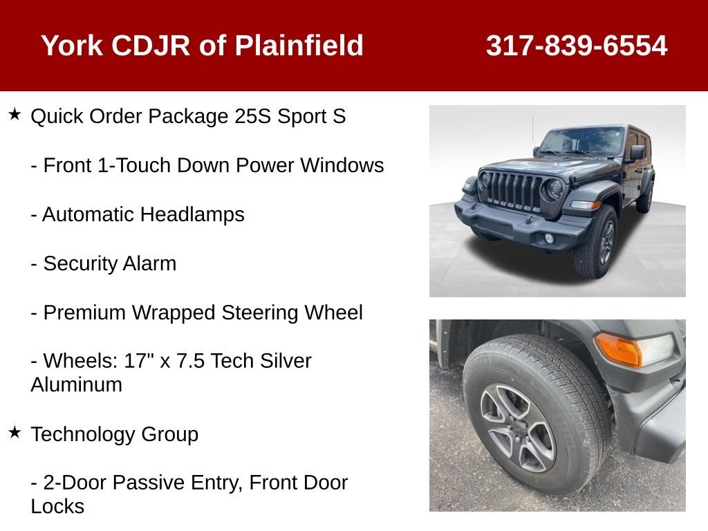 Used 2023 Gray Jeep Sport S image 12