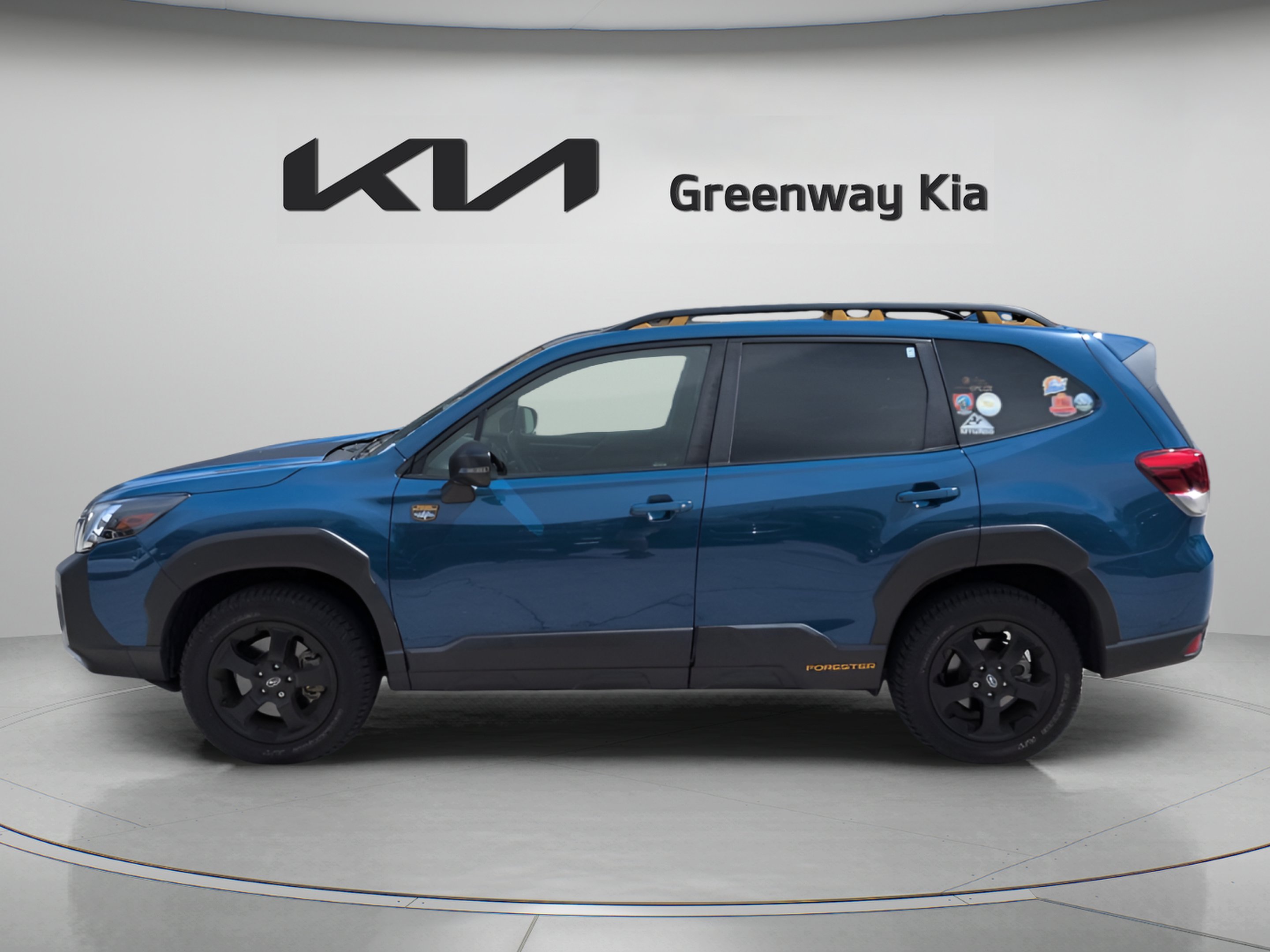 Used 2023 Geyser Blue Subaru Wilderness image 5