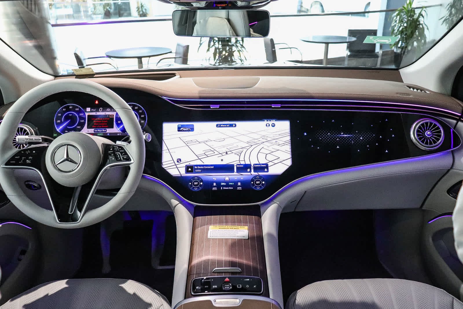 New 2027 Twilight Blue Metallic Mercedes-Benz EQS 400 image 12
