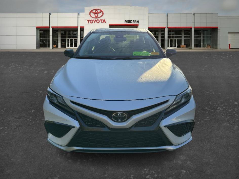 Certified Used 2023 Midnight Black Metallic Toyota XSE image 2
