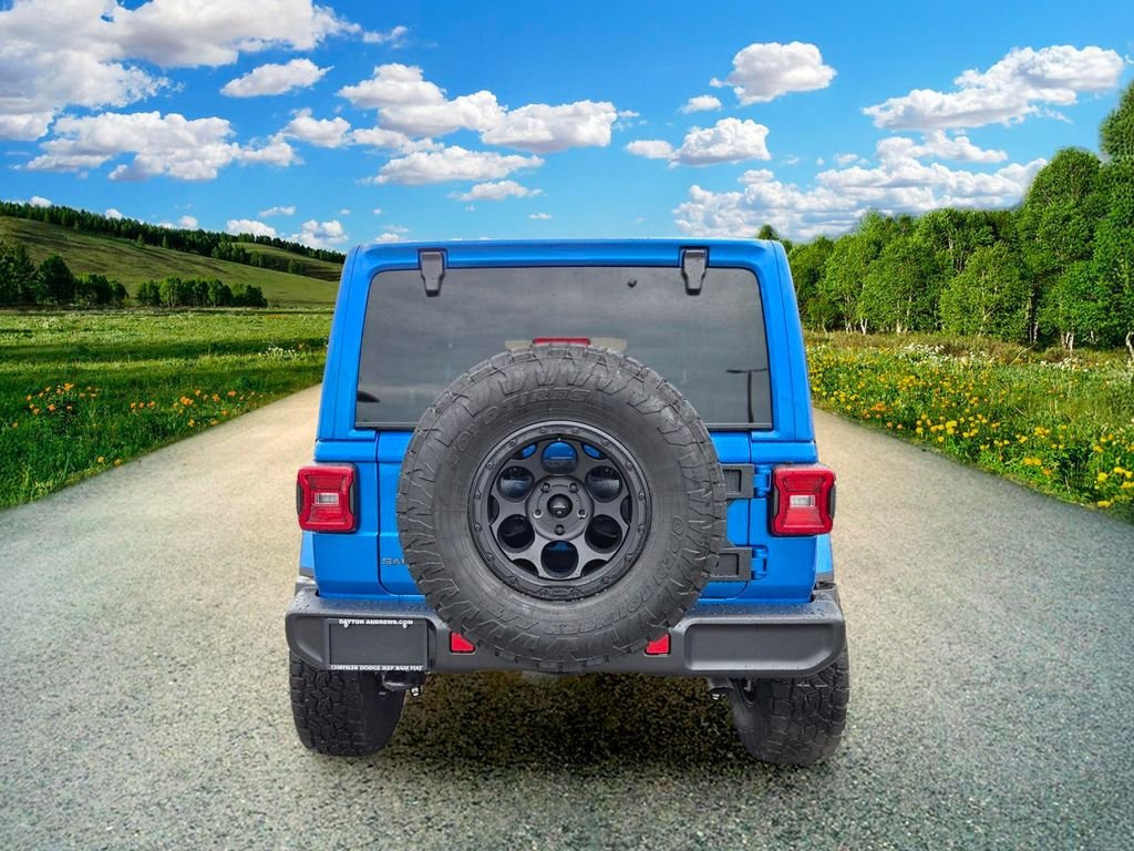 New 2025 Hydro Blue Pearl-Coat Exterior Paint Jeep Sahara image 5