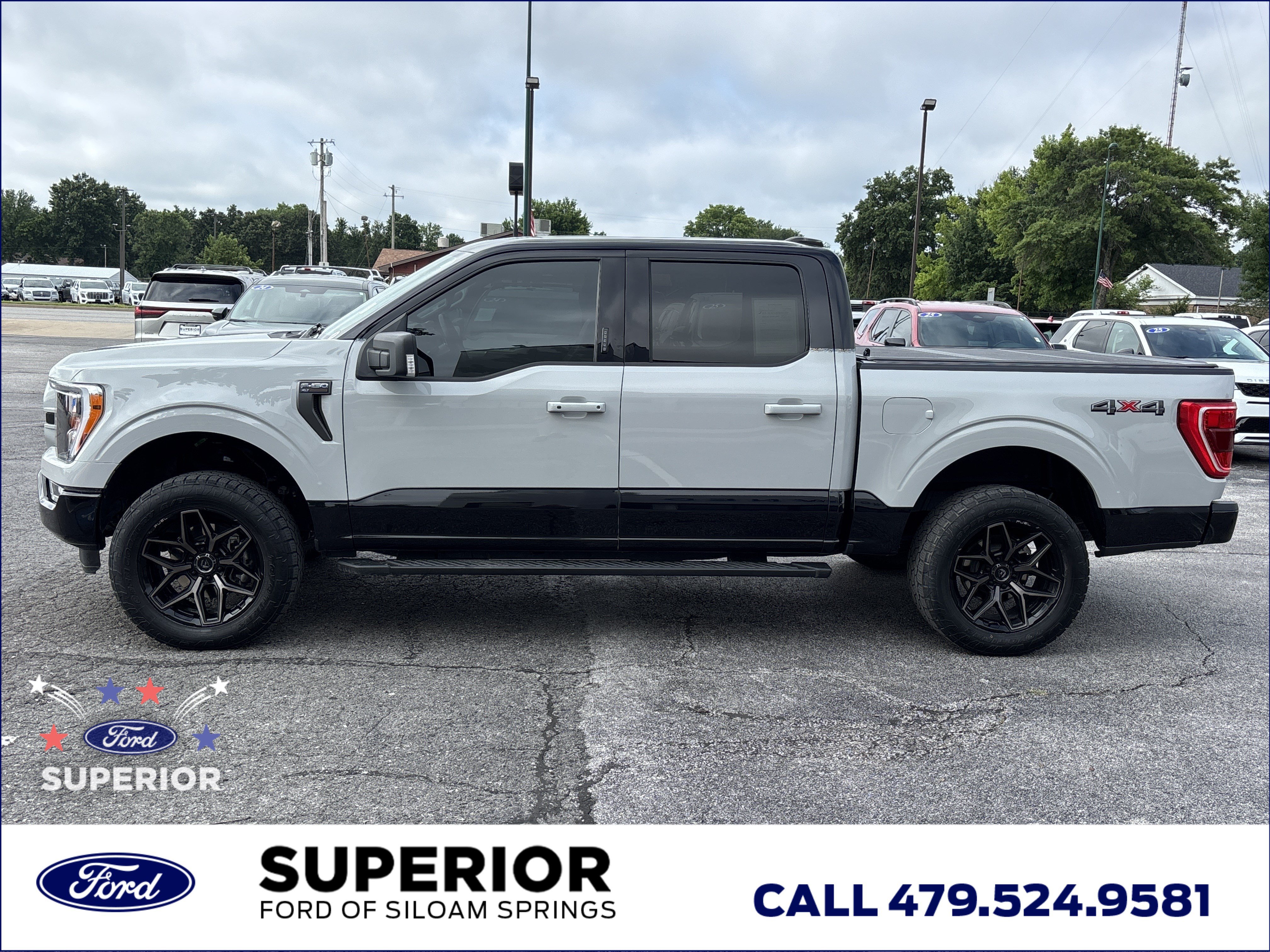 Used 2023 Black Gray Ford XLT 4WD image 9