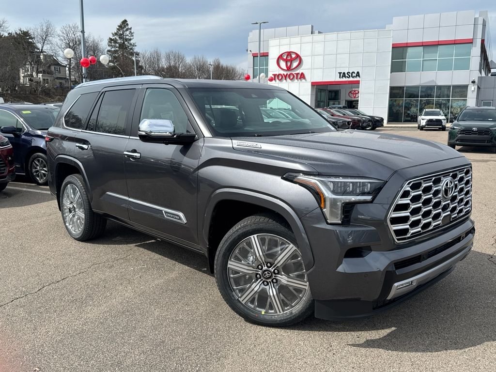 Magnetic Gray Metallic 2026 Toyota Sequoia Capstone 4WD SUV / Crossover Four-Wheel Drive