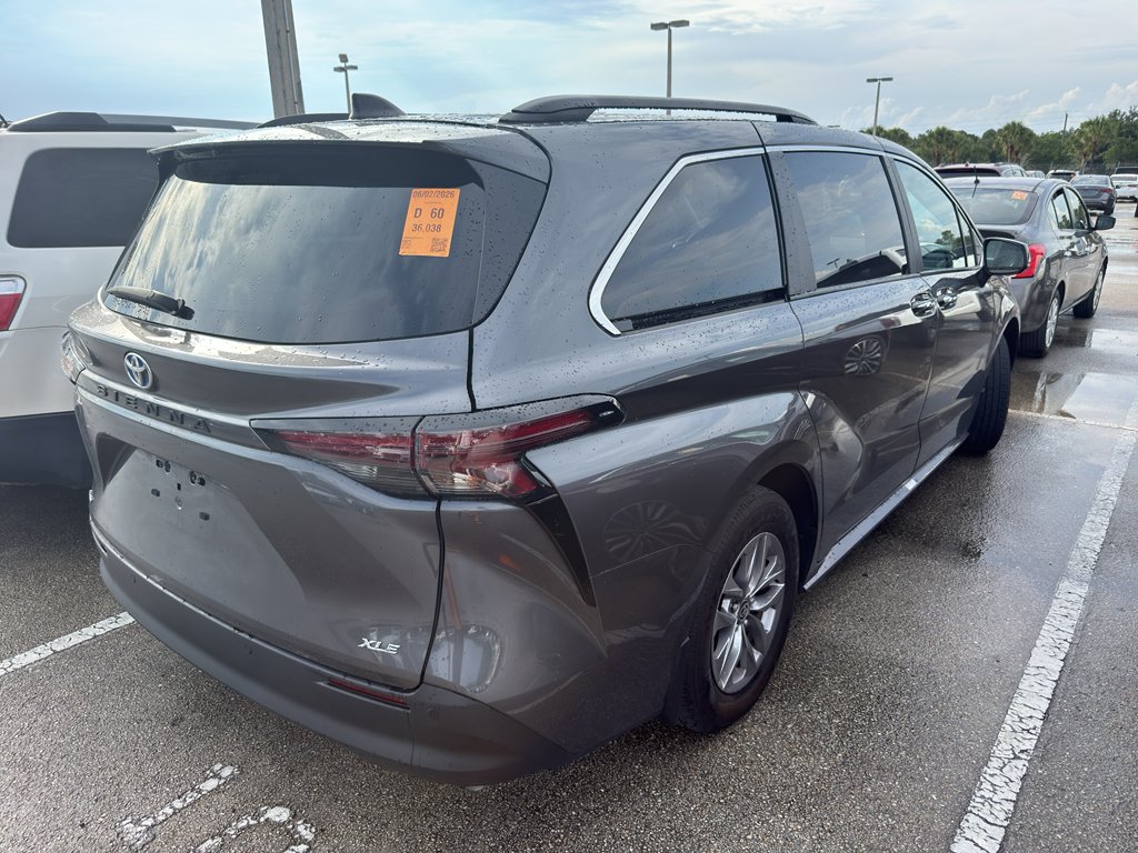 Used 2025 Magnetic Gray Metallic Toyota XLE image 2