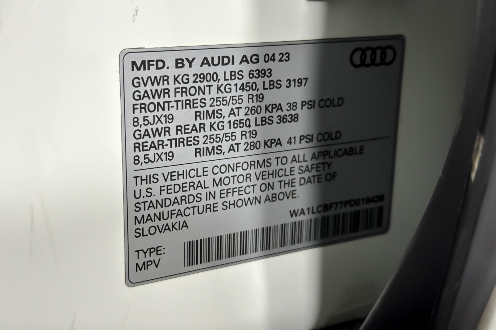 Used 2023 Carrara White Audi Premium Plus 45 TFSI quattro image 28