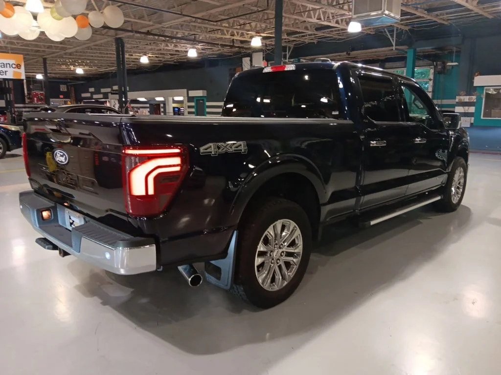 Certified Used 2024 Blue Metallic Ford Lariat image 13