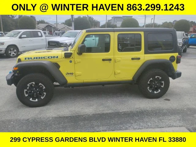 Used 2024  Jeep Rubicon 4xe image 4
