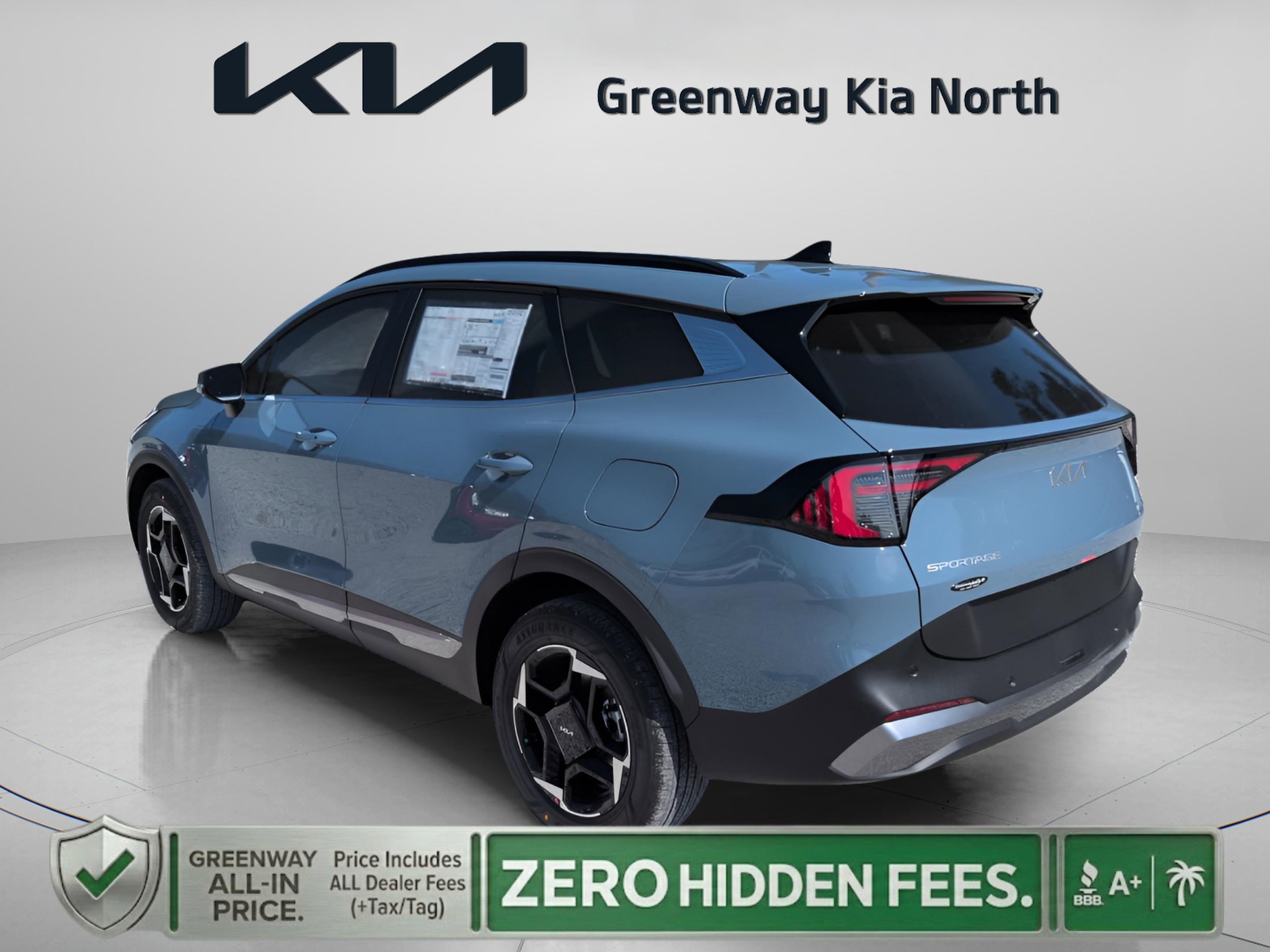 New 2026 Heritage Blue Kia EX image 6