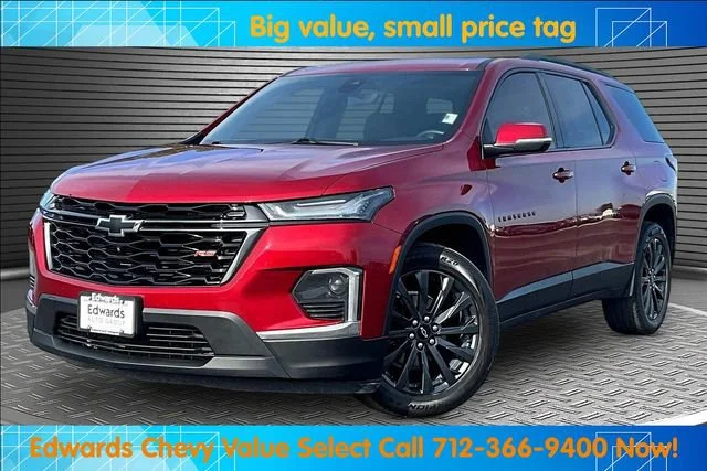 Used 2023 Radiant Red Tintcoat Chevrolet RS image 1