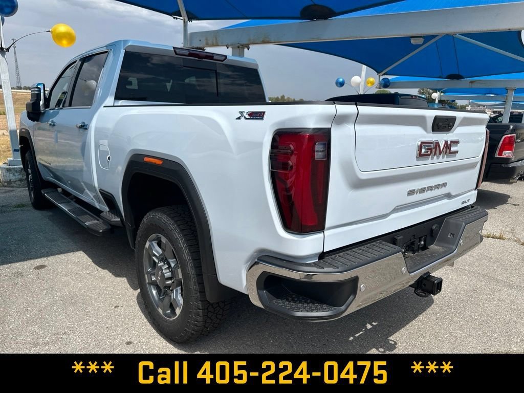 New 2026 Glacier White Tricoat GMC SLT image 6