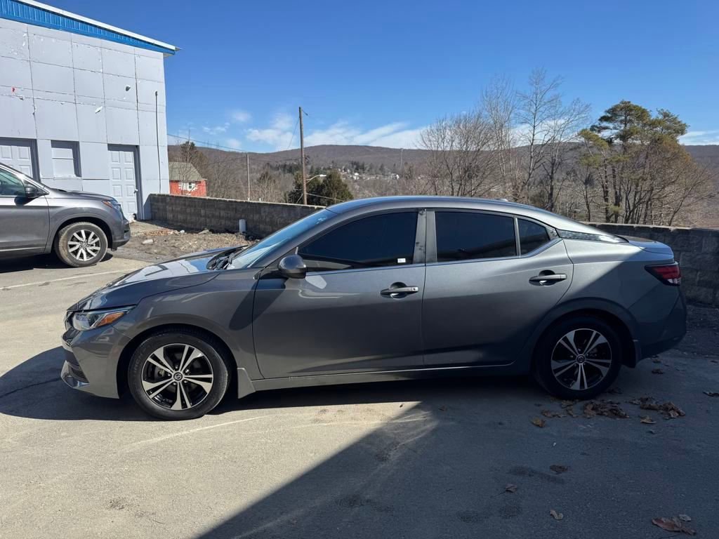Used 2022 Nissan Sentra SV with VIN 3N1AB8CV6NY206864 for sale in Forest City, PA