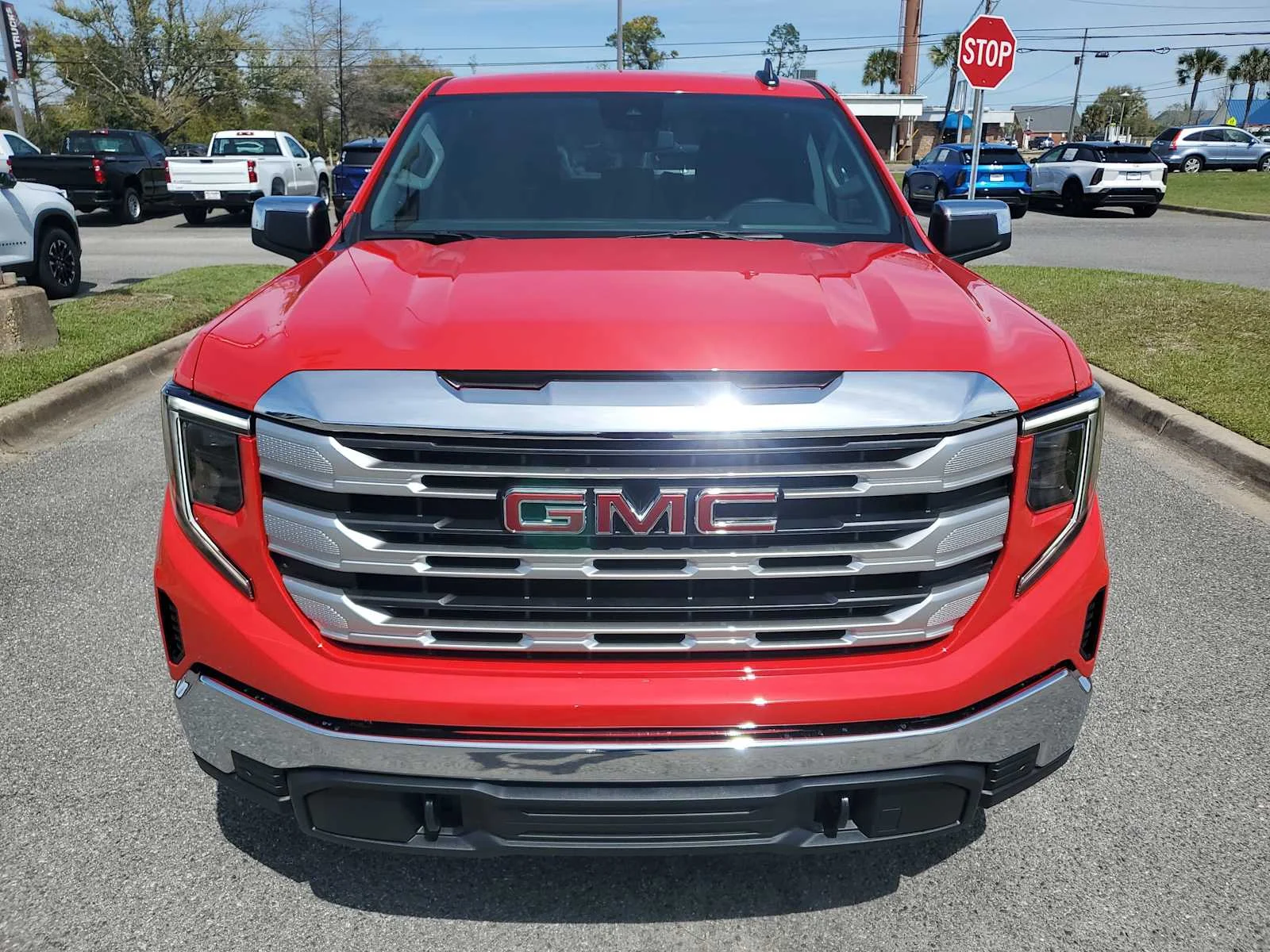 New 2026 Cardinal Red GMC SLE image 9