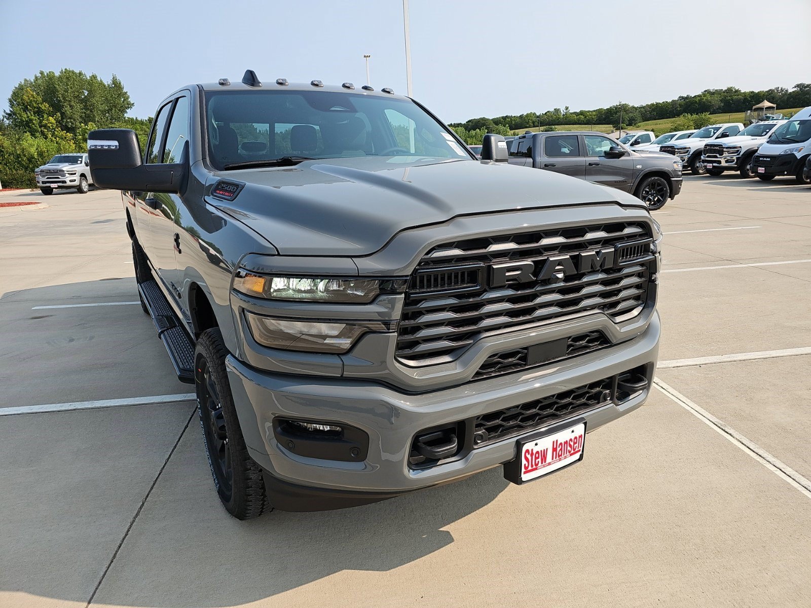 New 2026 Ceramic Gray Clearcoat Ram Big Horn image 7
