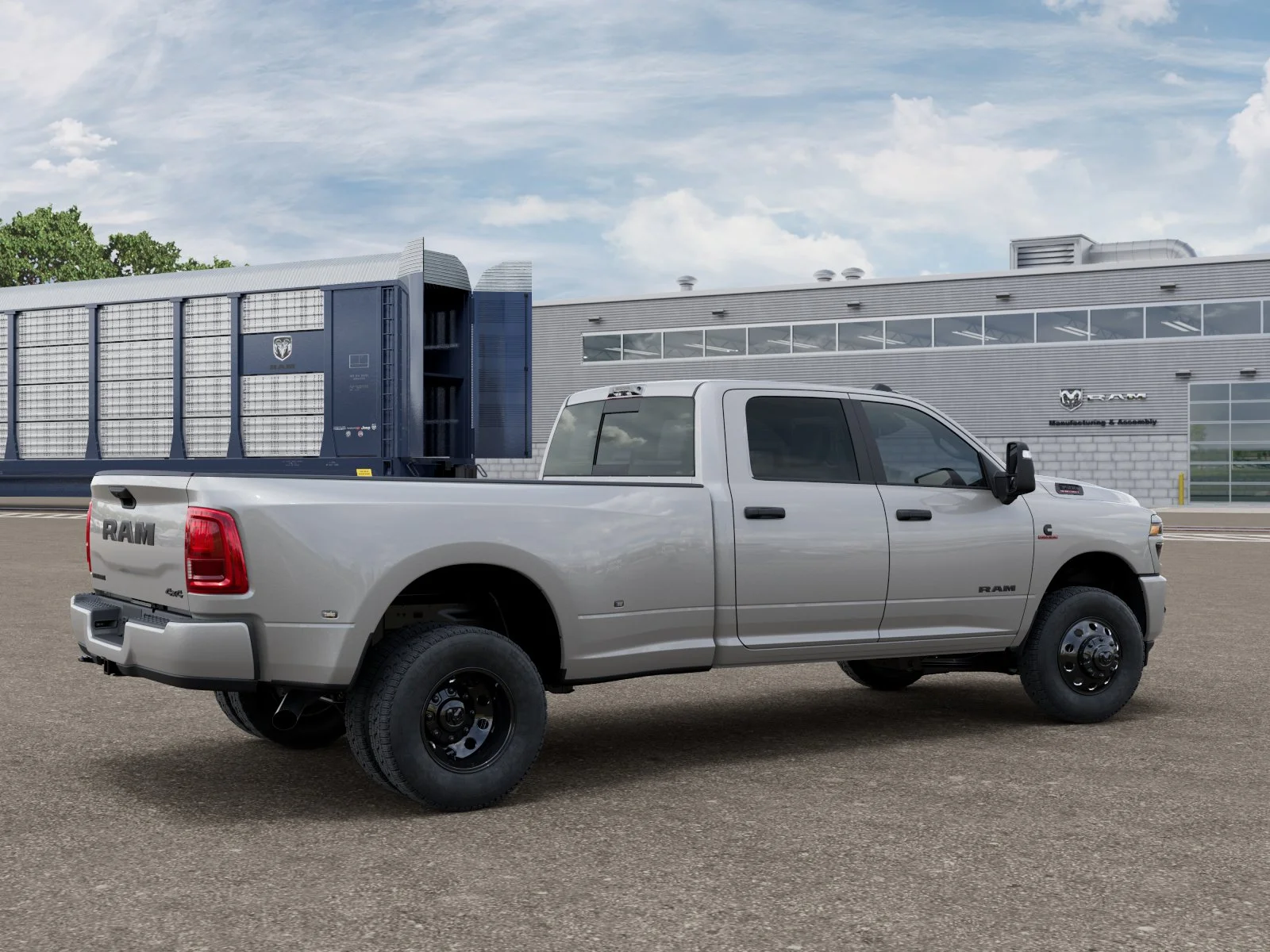 New 2026 Silver-Zynith Exterior Paint RAM Big Horn image 2
