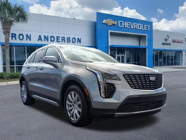 Used 2023 Argent Silver Metallic Cadillac Premium Luxury image 1