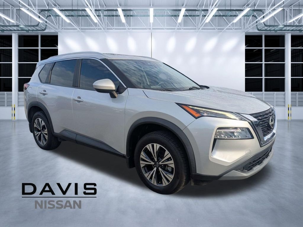 Used 2023 Silver Nissan SV image 1
