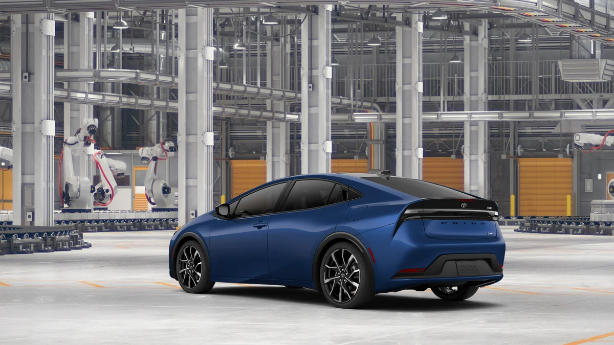 New 2027 Reservoir Blue Toyota XSE Premium image 6