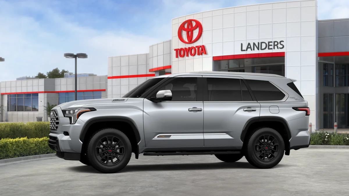 New 2026 Celestial Silver Metallic Toyota 1794 Edition image 3