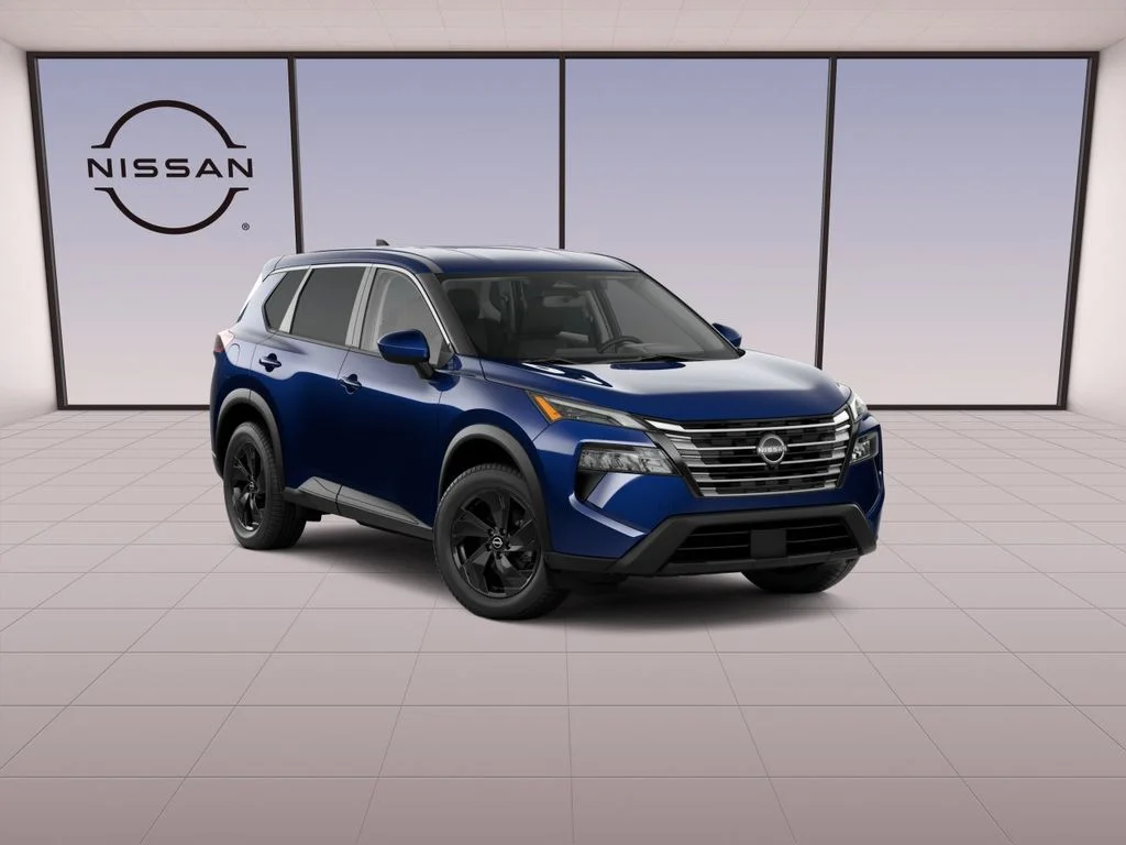 New 2026 Deep Ocean Blue Pearl Nissan SV image 3