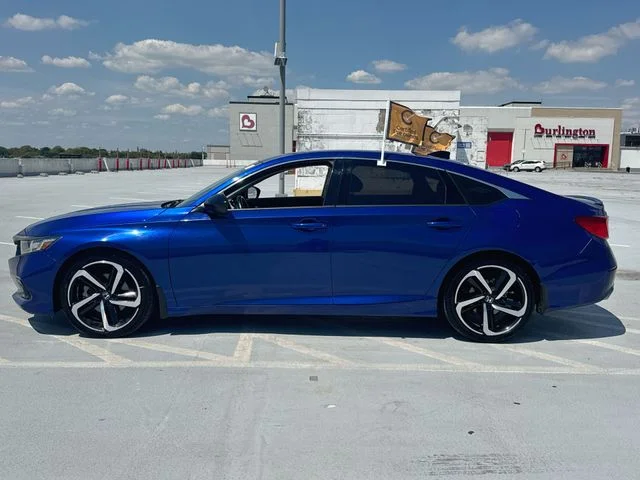 Certified Used 2021 Blue Honda Sport Special Edition image 5