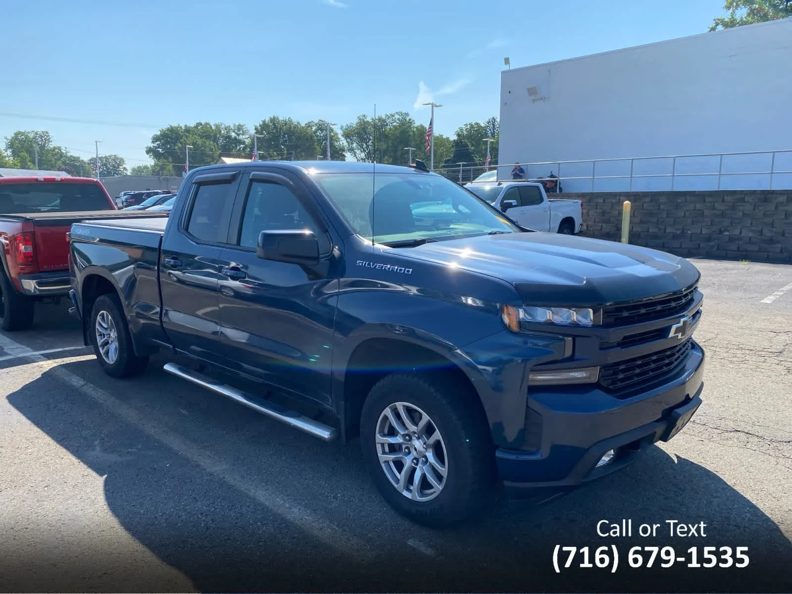 Used 2020 Northsky Blue Metallic Chevrolet RST image 3