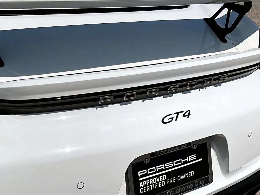 Certified Used 2020 White Porsche GT4 image 22