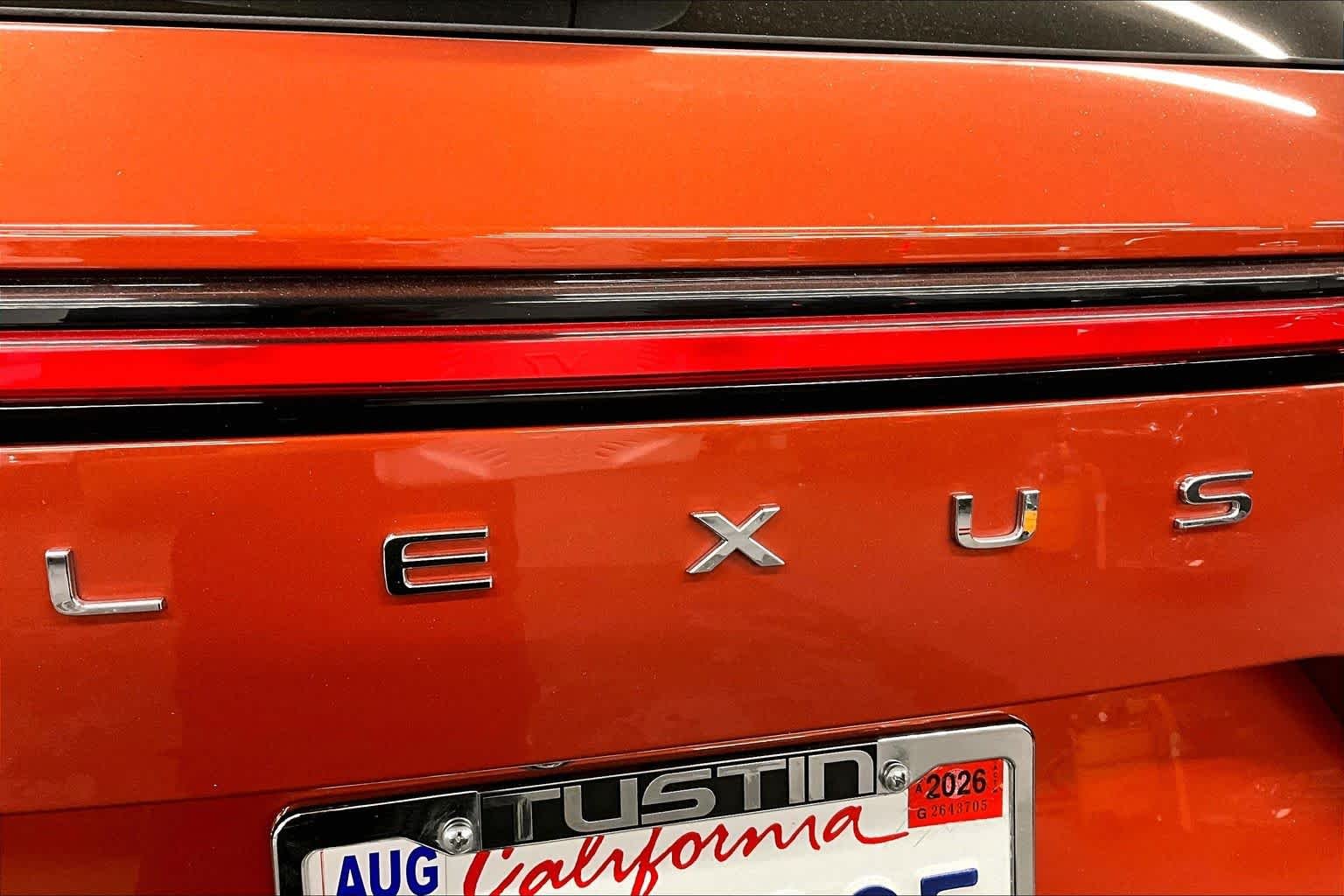 Certified Used 2022 CADMIUM ORANGE Lexus Premium image 31