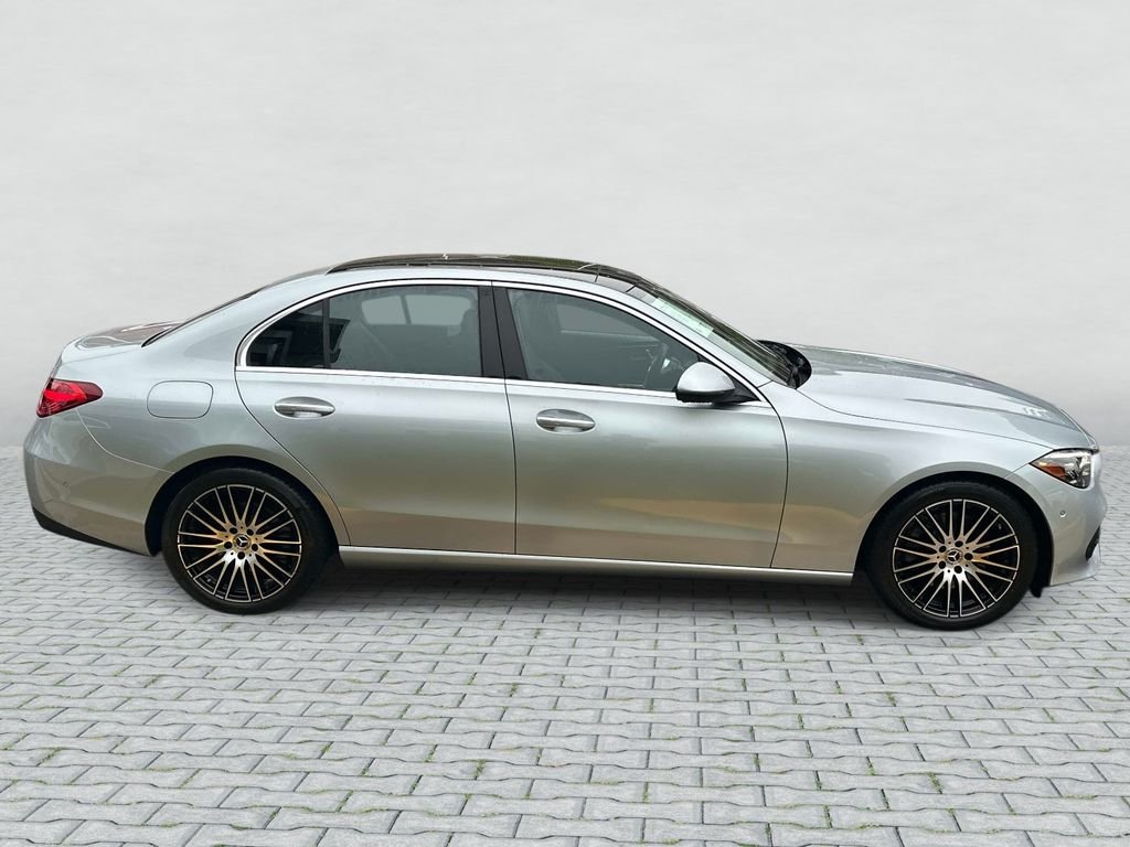 Certified Used 2024 Cirrus Silver Metallic Mercedes-Benz C 300 image 4