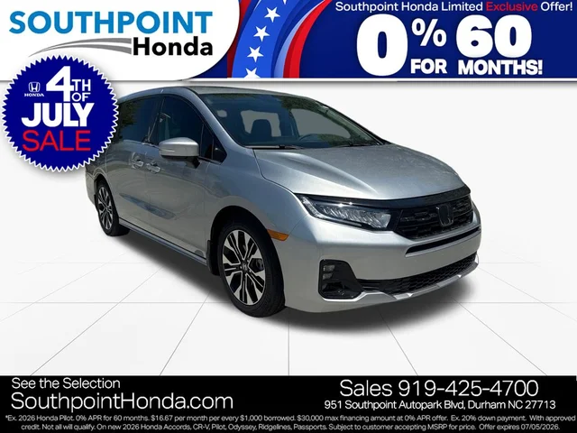 2026 Honda Odyssey Elite