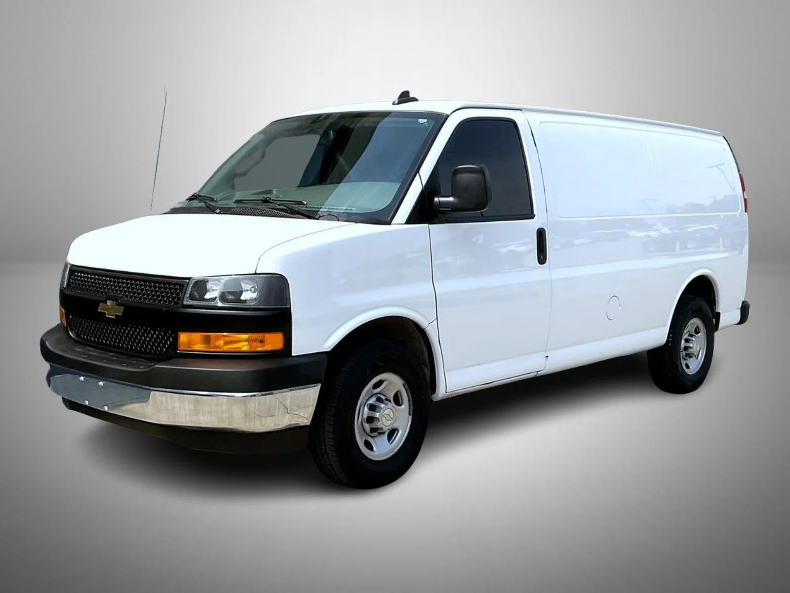 Used 2021 White Chevrolet Work Van image 1