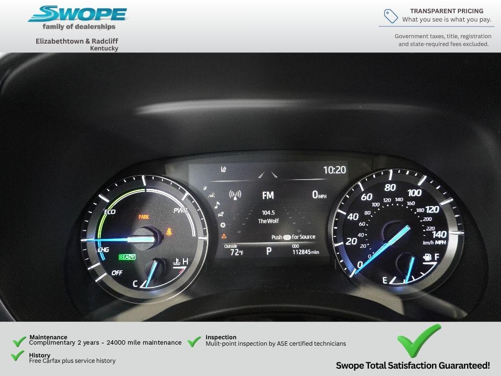 Used 2021 WHITE Toyota Hybrid Platinum image 17