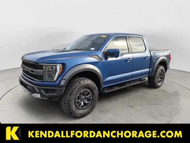Used 2022 Blue Metallic Ford Raptor image 1