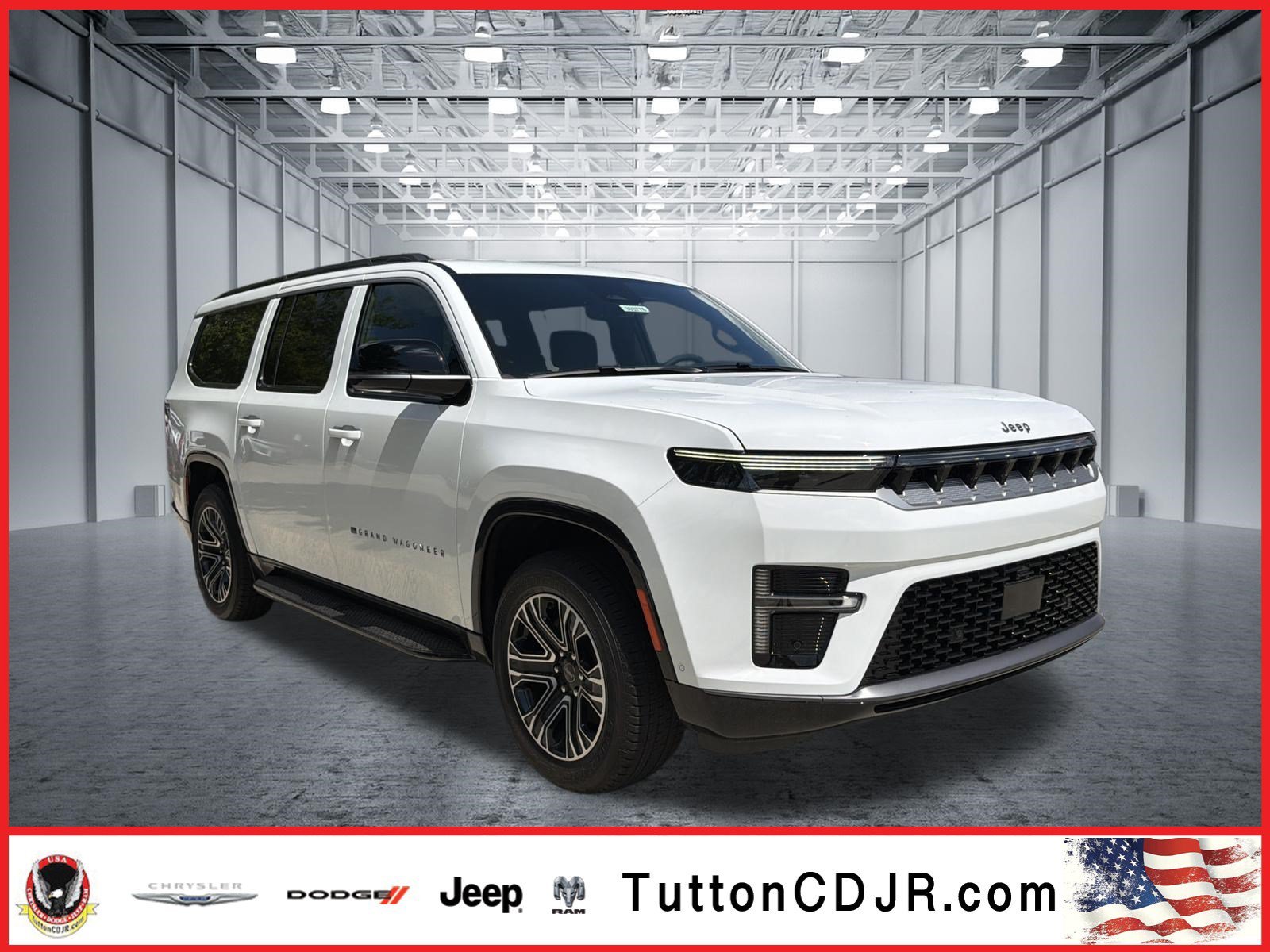 New 2026 Bright White Clearcoat Jeep Base image 1