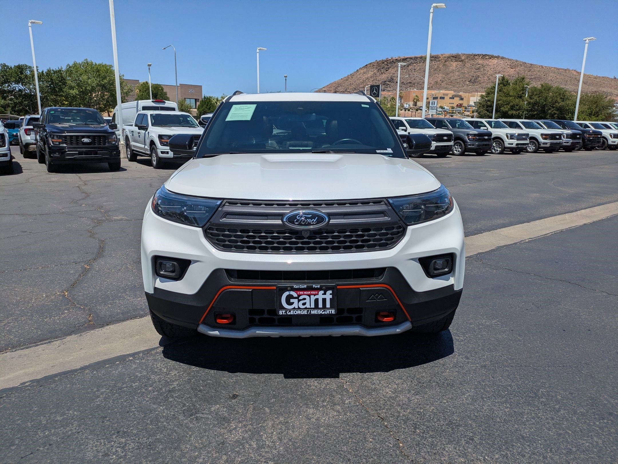 Used 2023 White Metallic Ford Timberline image 8