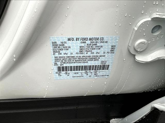 New 2026 Star White Metallic Tri-Coat Ford Active image 26