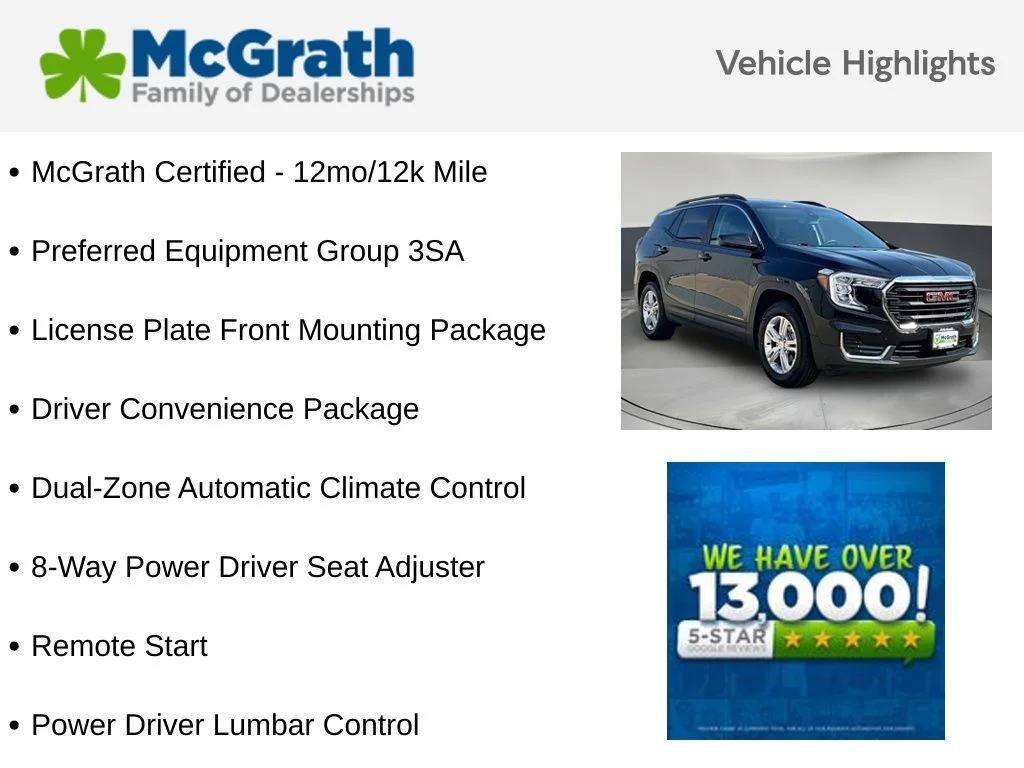 Certified Used 2022 Black GMC SLE image 6