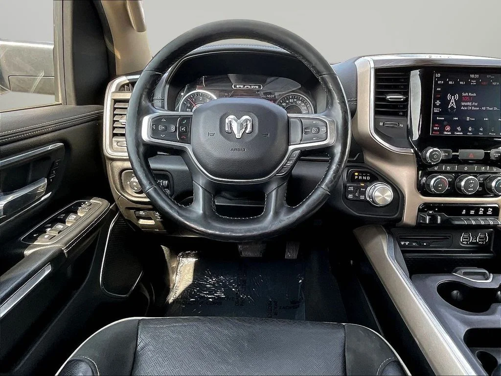 Certified Used 2019 Granite Crystal Clearcoat Metallic Ram Laramie image 9