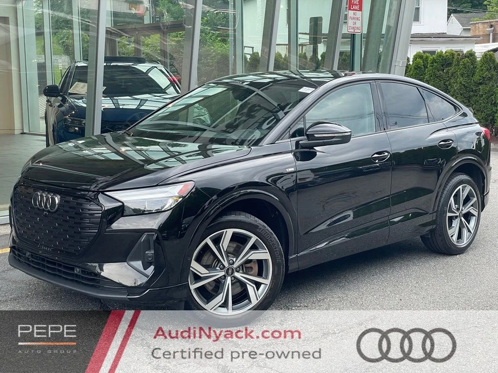 Certified Used 2024 Black Audi Premium Plus image 1