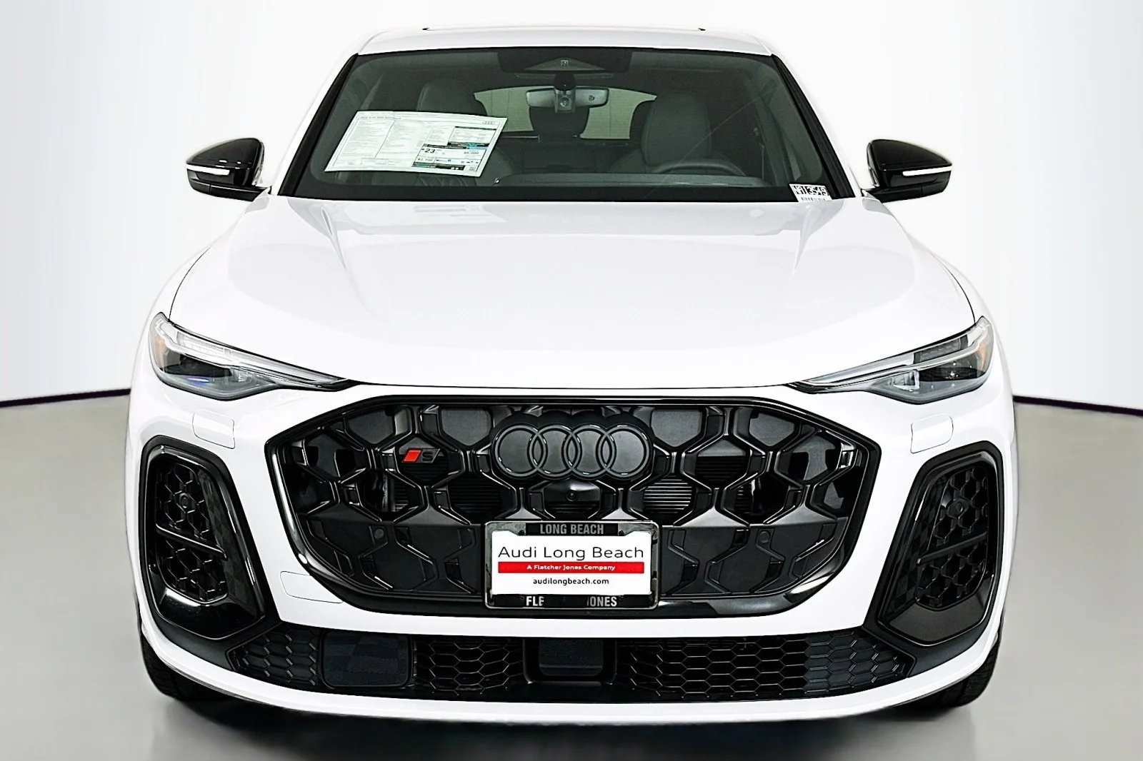New 2026 Glacier White Metallic Audi Premium Plus image 2