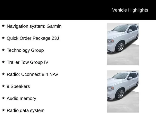 Used 2016 White Dodge Citadel image 7