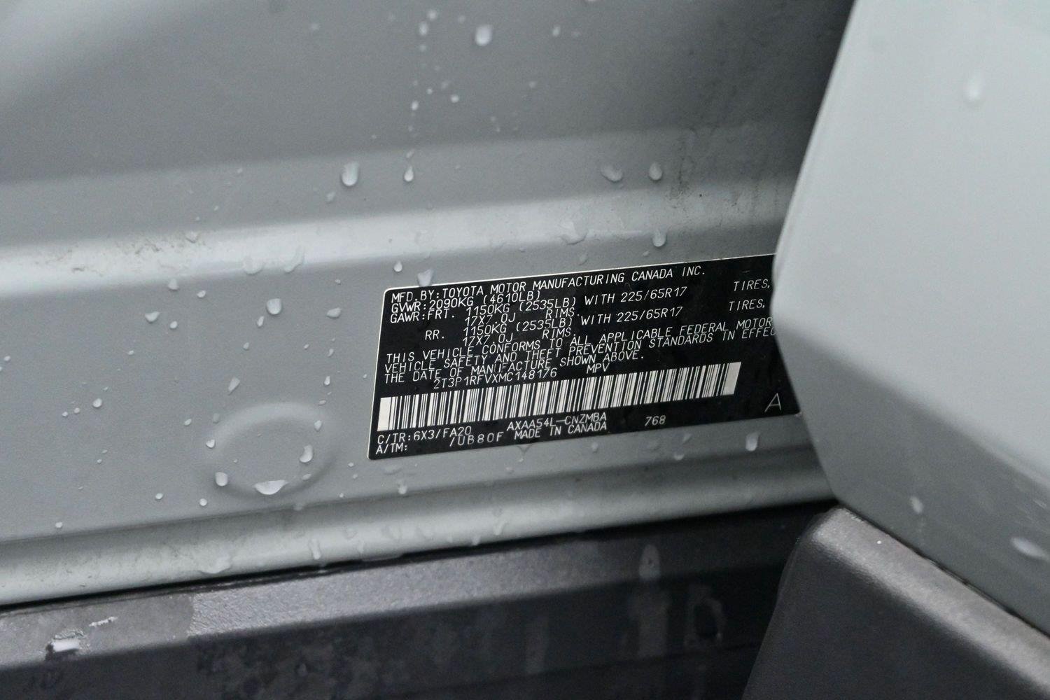 Used 2021 Lunar Rock Toyota XLE image 38