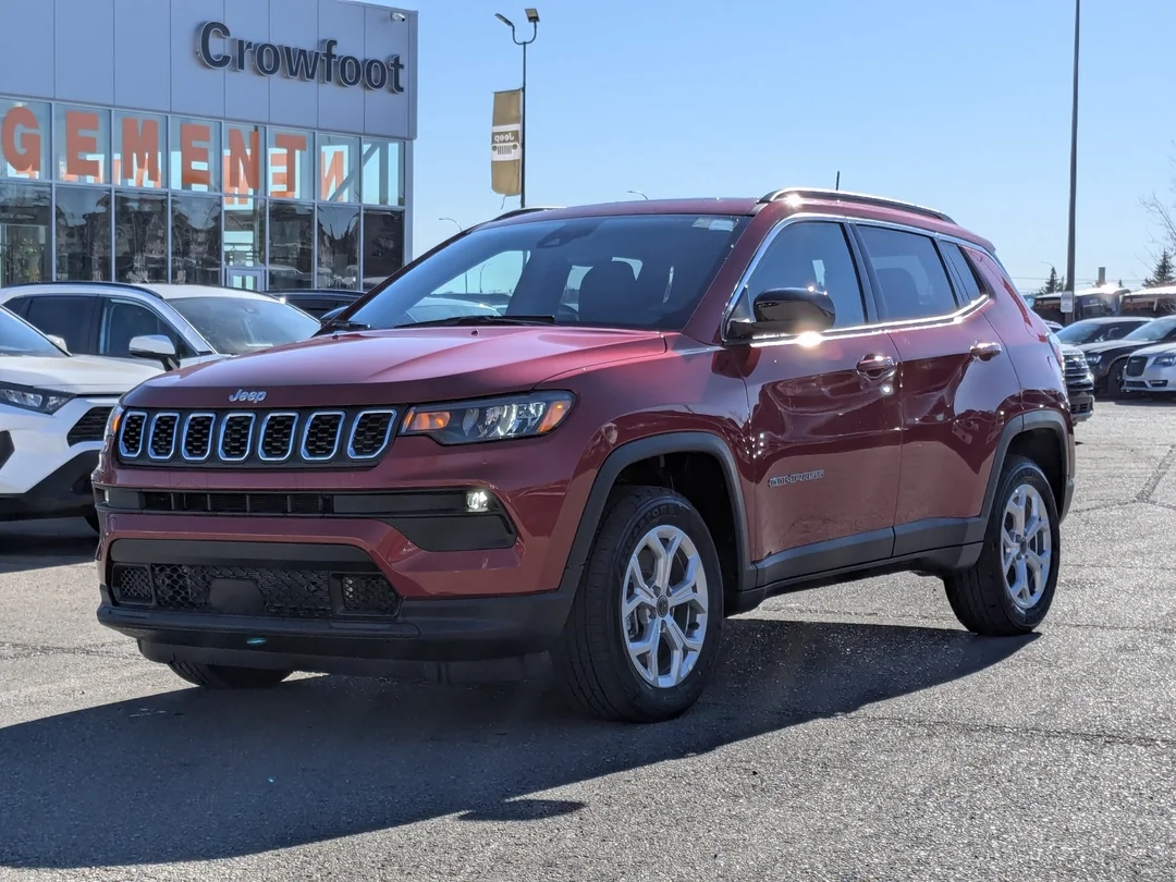 New 2026 Red Jeep North - - 4x4 - Panoramic Sunroof - Alpine Audio - Adaptive Cruise - Power Liftgate & More! image 4