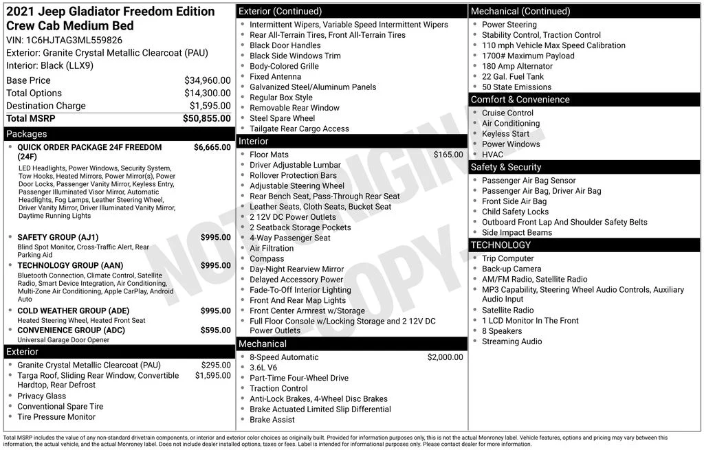 Used 2021 Gray Jeep  image 34