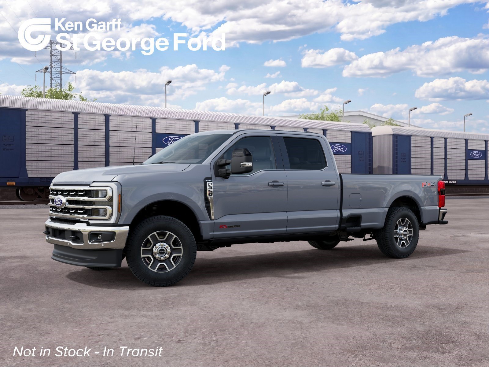 New 2027 Glacier Gray Metallic Tri-Coat Ford  image 1