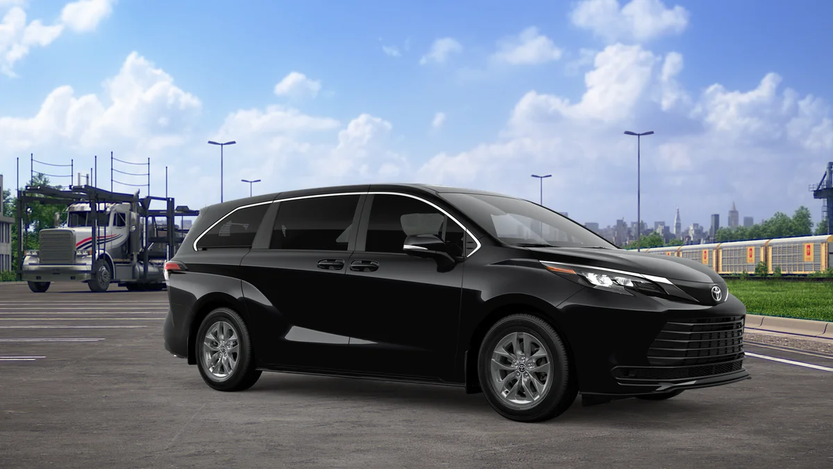 New 2026 Midnight Black Metallic Toyota LE image 14